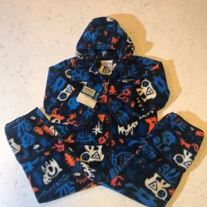 Brand new, baby boy, Columbia, fleece zip up